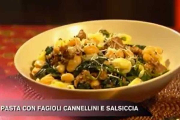 Pasta con salsiccia e fagioli cannellini - Cucina con Buddy