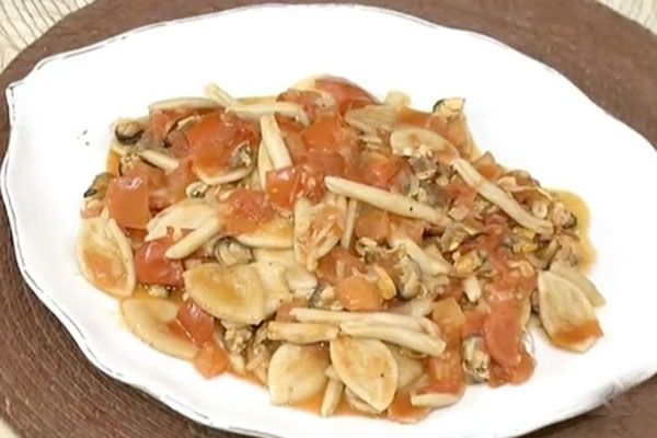 Pasta saporita alle cozze - cotto e mangiato