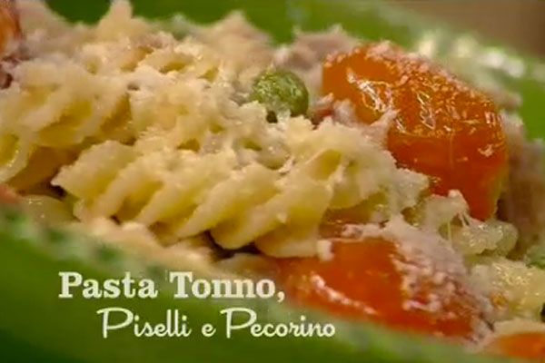 Pasta tonno piselli e pecorino - I men di Benedetta