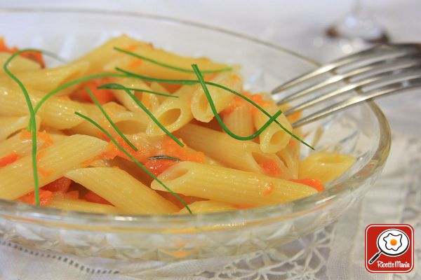 Ricetta Pasta zucca e bacon Pasta zucca e bacon