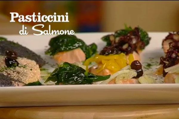 Pasticcini di salmone e verdure - I menù di Benedetta