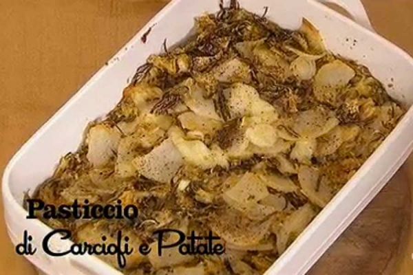 Pasticcio di carciofi e patate - I menù di Benedetta