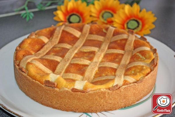 Pastiera con crema pasticcera