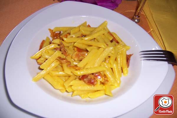 Penne allo speck