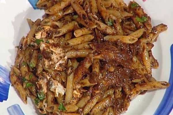 Penne all'arrabbiata nera - Antonella Clerici