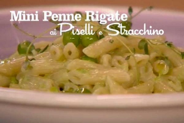 Mini penne rigate ai piselli e stracchino - I men di Benedetta