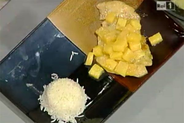 Petto di tacchino esotico con ananas e cocco - Antonella Clerici
