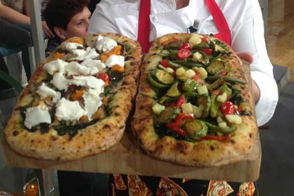 Pizza per l'estate alle verdure - Gino Sorbillo