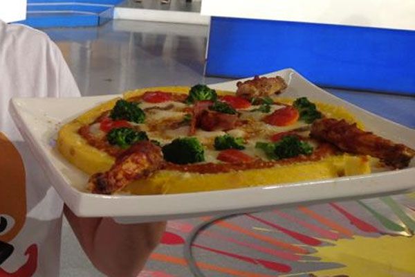 Pizza polenta al taleggio - Andrea Mainardi