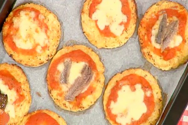 Pizzette con cavolfiore