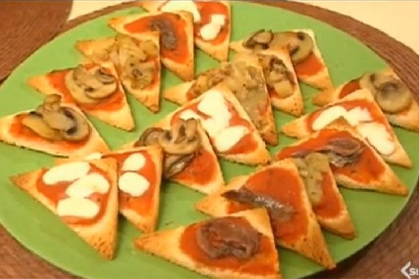 Pizzette veloci - cotto e mangiato