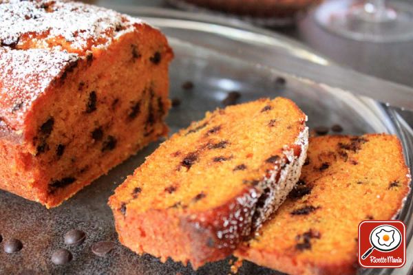 Plum cake di zucca e cioccolato