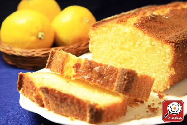 Plum cake al limone