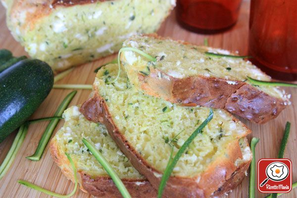 Plumcake salato alle zucchine e feta