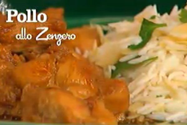 Pollo con zenzero e riso basmati - I men di Benedetta