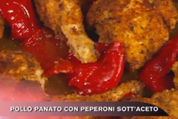 Pollo panato con peperoni sott'aceto - Cucina con Buddy