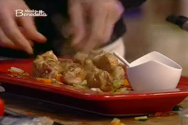 Pollo satay con padellata di verdure - I menù di Benedetta