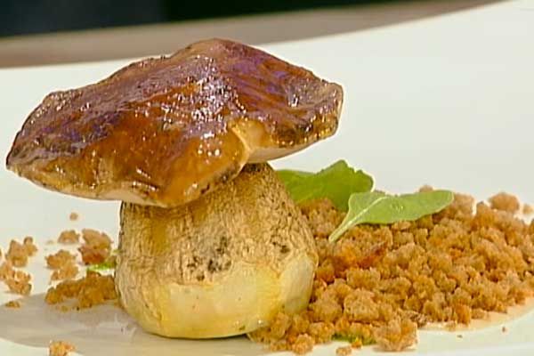 Porcini ripieni con verdure e pollo - Gianfranco Pascucci