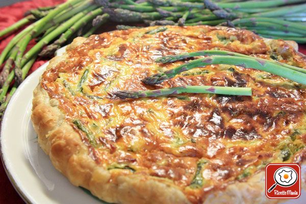 Ricetta Quiche agli asparagi Quiche agli asparagi