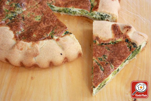 Quiche alle cime di rapa