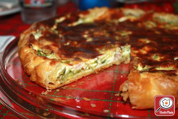 Quiche di zucchine e prosciutto