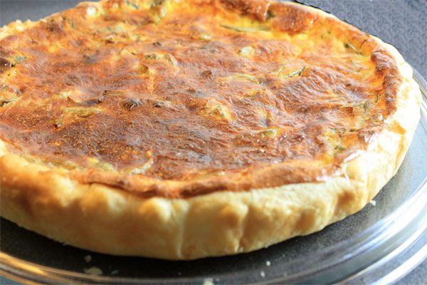 Quiche morbida di zucchine - I men di Benedetta