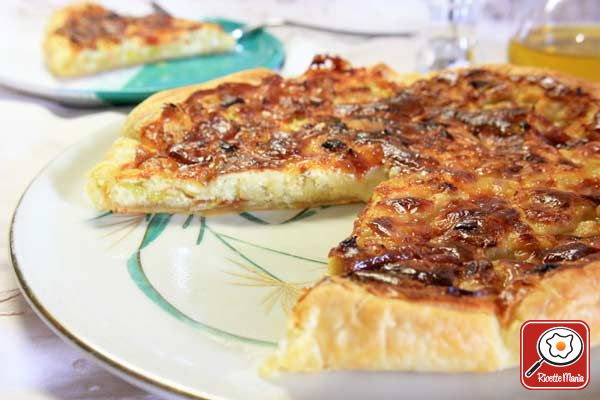 Quiche ai porri e taleggio