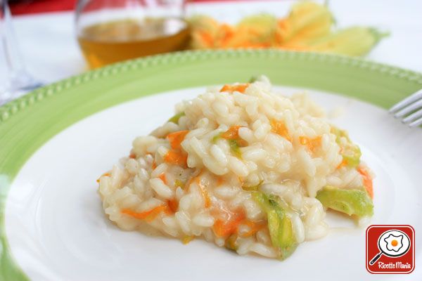 Risotto ai fiori di zucca