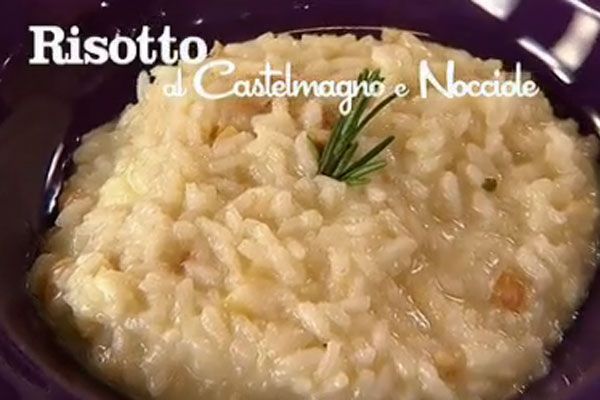 Risotto al castelmagno e nocciole - I men di Benedetta