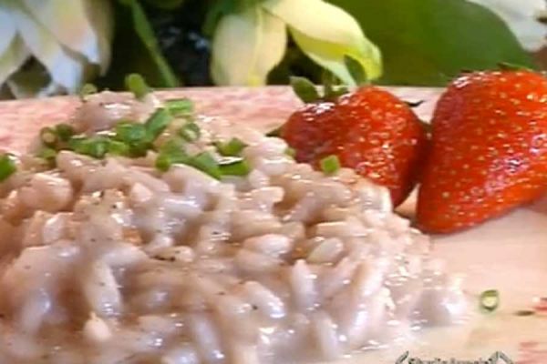 Risotto alle fragole - cotto e mangiato