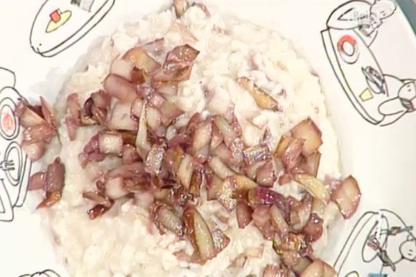 Risotto al prosecco e radicchio - Antonella Clerici