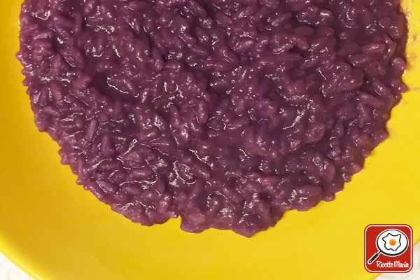 Risotto al cavolo cappuccio viola