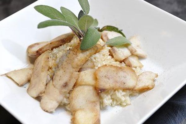 Risotto con il persico - Alessandro Borghese