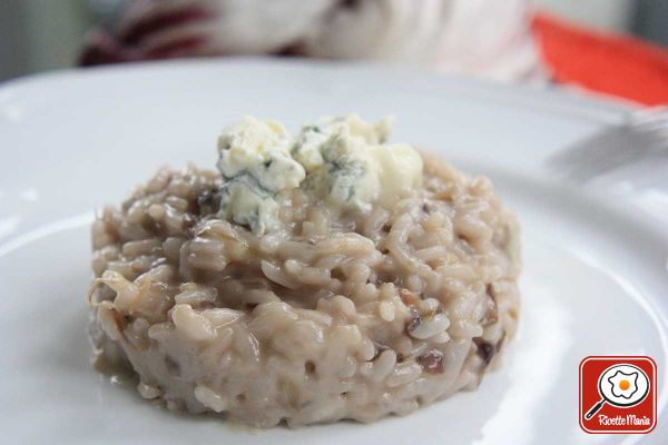 Risotto radicchio e gorgonzola