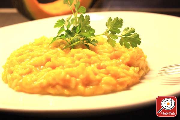 Risotto alla zucca e gorgonzola