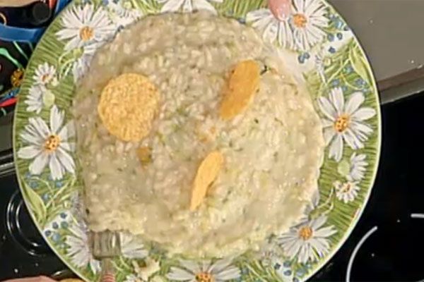 Risotto alle zucchine e fiori di zucchine - Sergio Barzetti