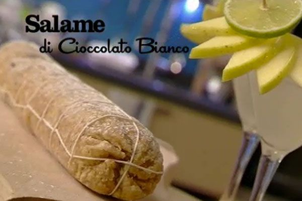 Salame di cioccolato bianco - I men di Benedetta