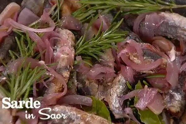 Sarde in saor - I men di Benedetta