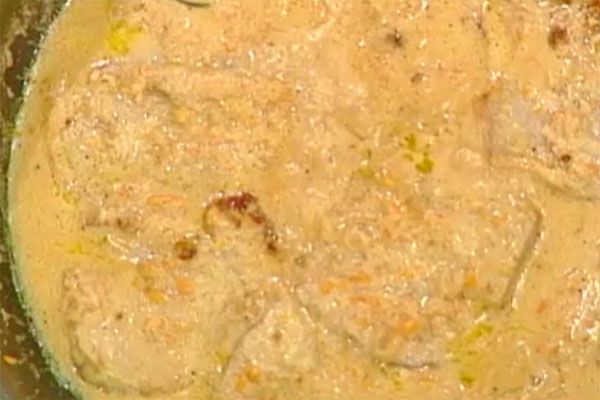 Scaloppine in crema di mandorle - Antonella Clerici