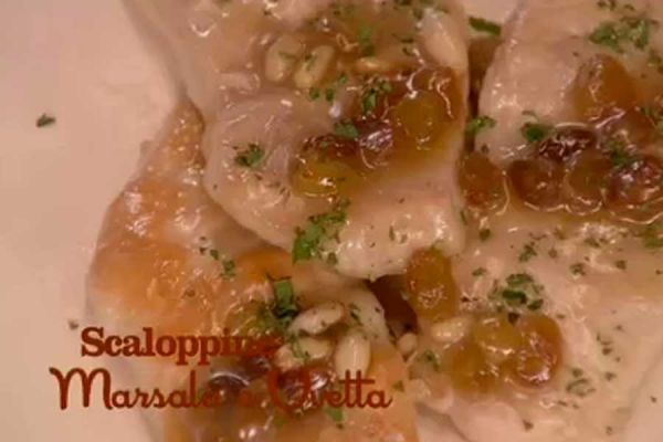 Scaloppine marsala e uvetta - I men di Benedetta