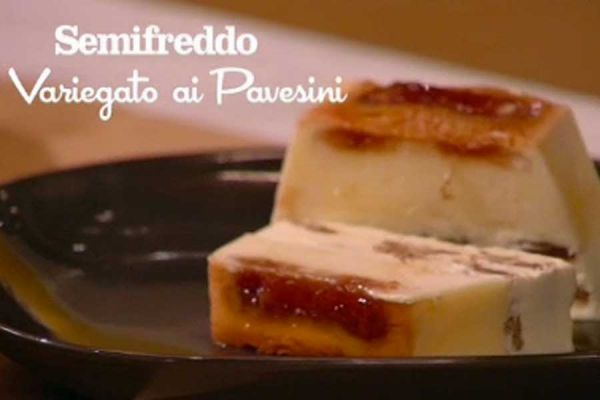 Semifreddo variegato ai pavesini - I men di Benedetta