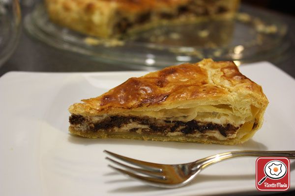 Sfogliata di ricotta e cioccolato