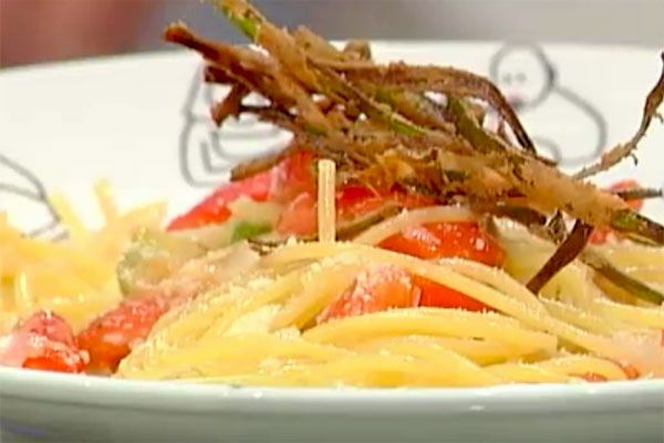 Spaghetti ai cipollotti - Antonella Clerici