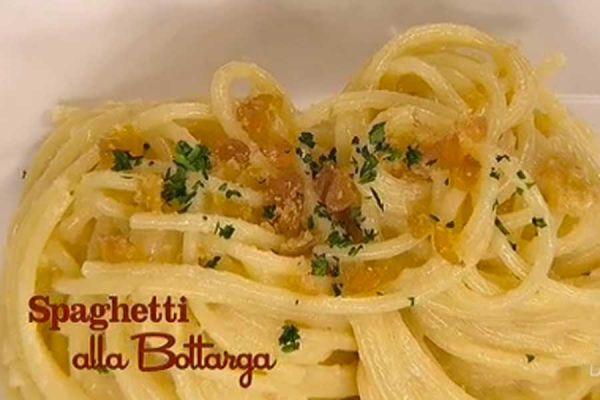 Spaghetti alla bottarga - I men di Benedetta