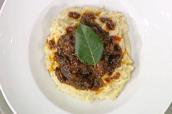 Spezzatino di manzo con polenta - Andrea Ribaldone