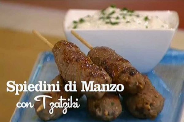 Spiedini di manzo con Tzatziki - I men di Benedetta