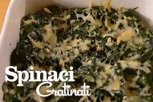 Spinaci gratinati - I men di Benedetta