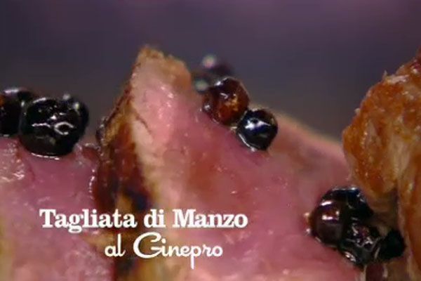 Tagliata di manzo al ginepro - I men di Benedetta