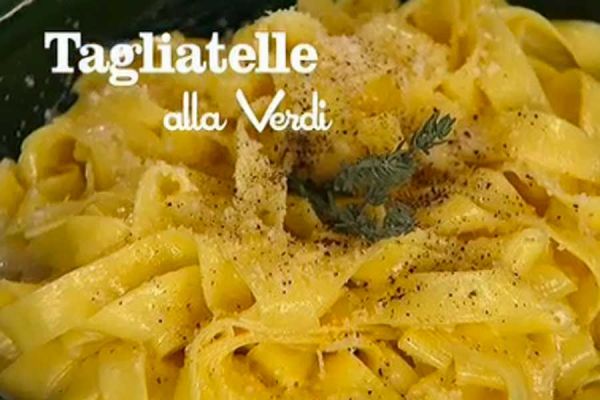 Tagliatelle alla Verdi - I men di Benedetta