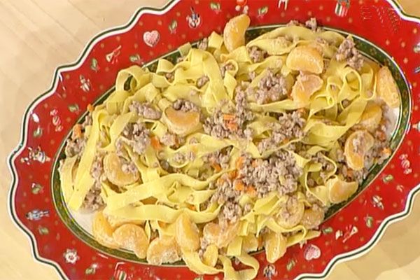 Tagliatelle con rag di maiale in bianco - Alessandra Spisni